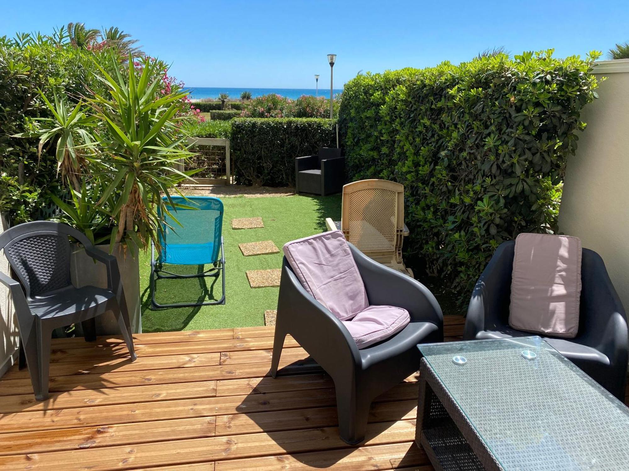 Appartement Les Pieds Dans L'Eau à Canet-en-Roussillon Extérieur photo